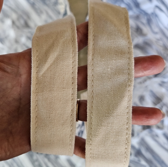 CHRISTIAN DIOR Canvas Tote DIORIVIERA Navy on Cream Canvas - Picture 6 of 13